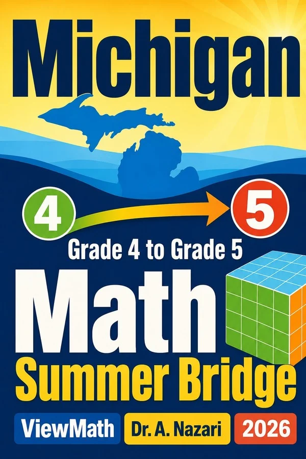 Michigan M-STEP Grade 4 Math Summer Bridge