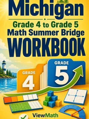 Michigan M-STEP Grade 4 Math Summer Bridge Workbook