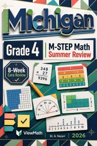 Michigan M-STEP Grade 4 Math Summer Review