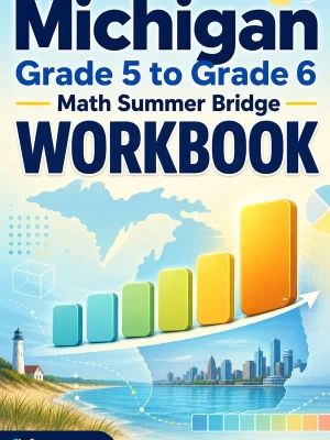 Michigan M-STEP Grade 5 Math Summer Bridge Workbook
