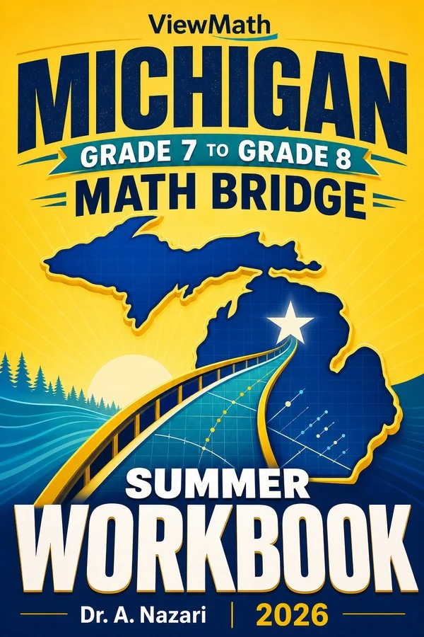 Michigan M-STEP Grade 7 Math Summer Bridge Workbook