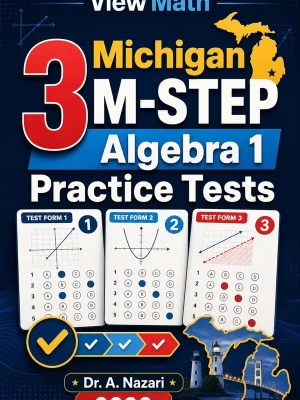 3 Michigan M-STEP Algebra 1 Practice Tests