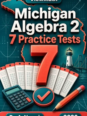 7 Full-Length Michigan Algebra 2 Practice Tests