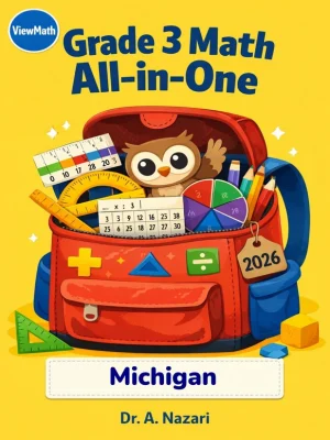 Michigan M-STEP Grade 3 Math All-in-One