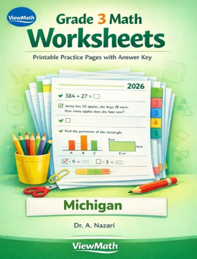 Michigan M-STEP Grade 3 Math Worksheets