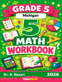 Michigan M-STEP Grade 5 Math Workbook