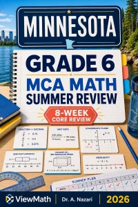 Minnesota MCA Grade 6 Math Summer Review