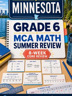 Minnesota MCA Grade 6 Math Summer Review
