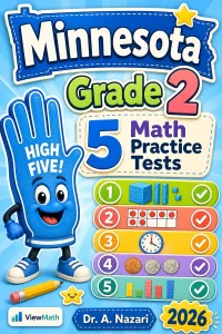 5 Full-Length Minnesota Grade 2 Math Practice Tests