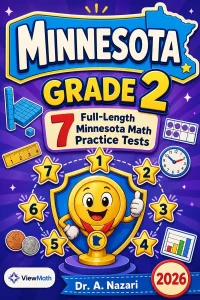 7 Full-Length Minnesota Grade 2 Math Practice Tests