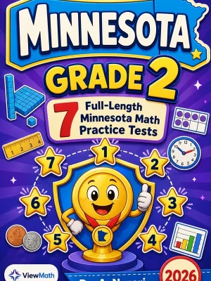 7 Full-Length Minnesota Grade 2 Math Practice Tests