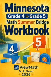 Minnesota MCA Grade 4 Math Summer Bridge Workbook