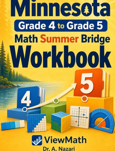 Minnesota MCA Grade 4 Math Summer Bridge Workbook