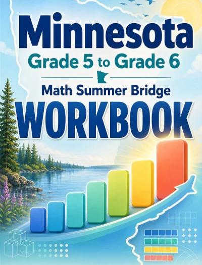 Minnesota MCA Grade 5 Math Summer Bridge Workbook