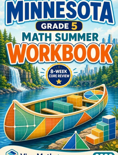 Minnesota MCA Grade 5 Math Summer Review Workbook