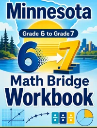 Minnesota MCA Grade 6 Math Summer Bridge Workbook