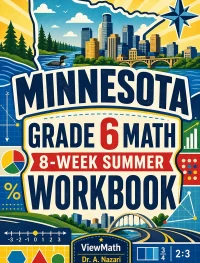 Minnesota MCA Grade 6 Math Summer Review Workbook