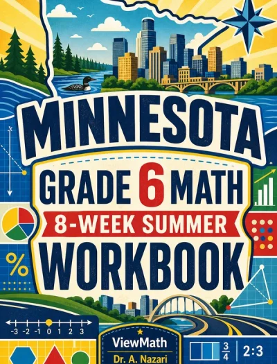 Minnesota MCA Grade 6 Math Summer Review Workbook