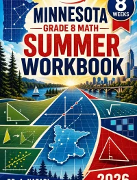 Minnesota MCA Grade 8 Math Summer Review Workbook