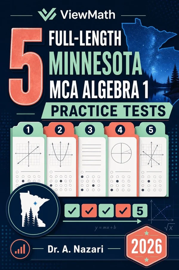 5 Full-Length Minnesota MCA Algebra 1 Practice Tests