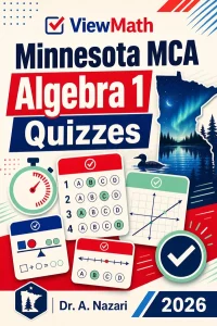 Minnesota MCA Algebra 1 Math Quizzes