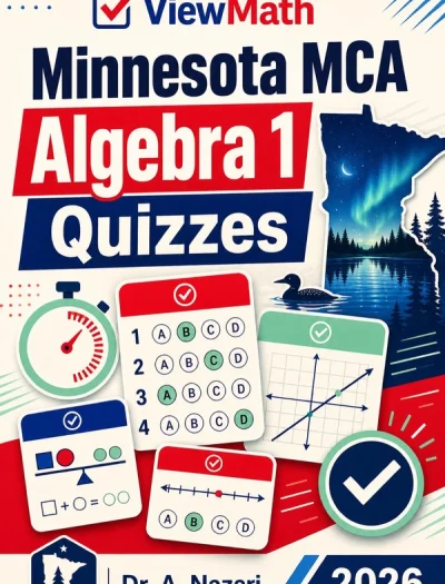 Minnesota MCA Algebra 1 Math Quizzes