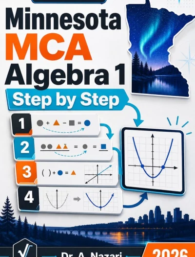 Minnesota MCA Algebra 1 Math Step by Step