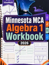 Minnesota MCA Algebra 1 Math Workbook