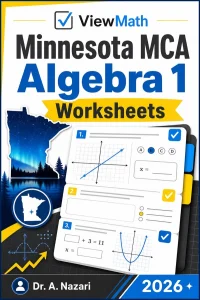 Minnesota MCA Algebra 1 Worksheets