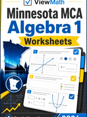 Minnesota MCA Algebra 1 Worksheets