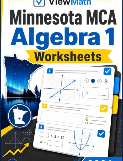 Minnesota MCA Algebra 1 Worksheets