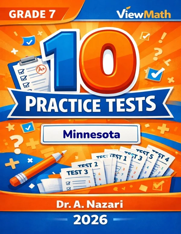 10 Minnesota MCA Grade 7 Math Practice Tests
