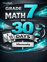 Minnesota MCA Grade 7 Math in 30 Days