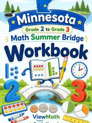 Minnesota Grade 2 to Grade 3 Math Summer Bridge Workbook