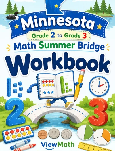Minnesota Grade 2 to Grade 3 Math Summer Bridge Workbook