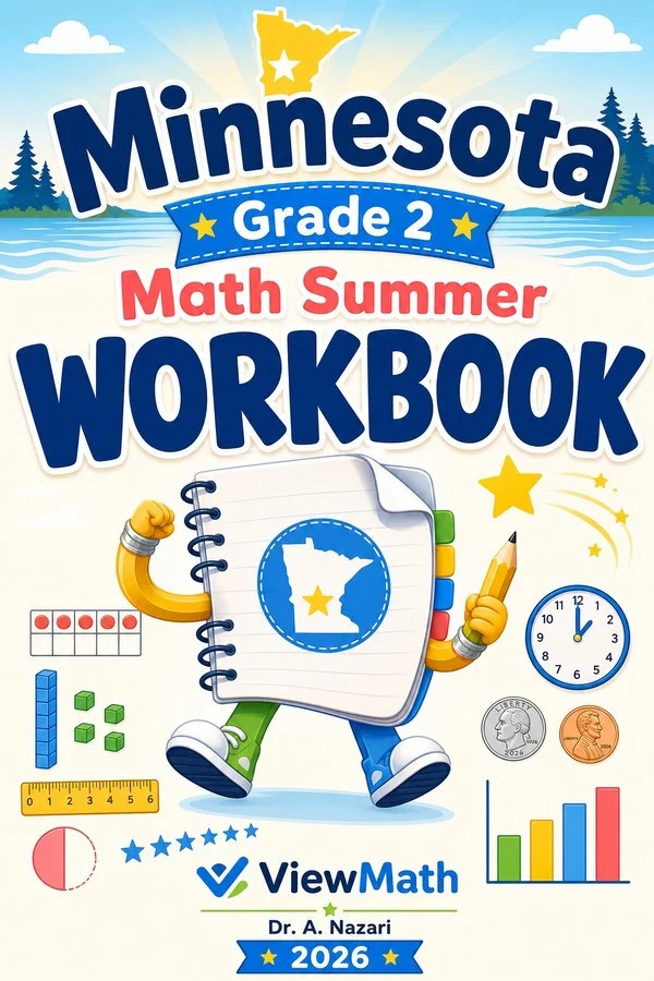 Minnesota Grade 2 Math Summer Workbook