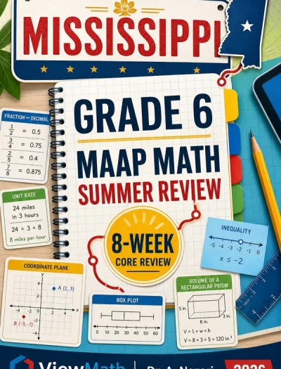 Mississippi MAAP Grade 6 Math Summer Review