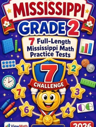 7 Full-Length Mississippi Grade 2 Math Practice Tests