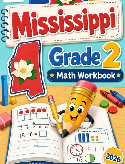 Mississippi Grade 2 Math Workbook