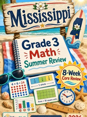 Mississippi MAAP Grade 3 Math Summer Review