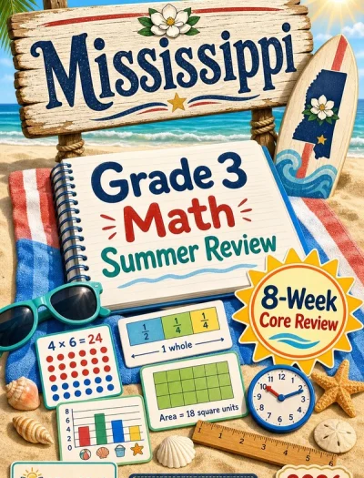 Mississippi MAAP Grade 3 Math Summer Review