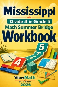Mississippi MAAP Grade 4 Math Summer Bridge Workbook