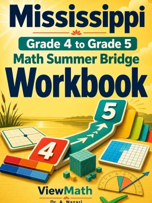 Mississippi MAAP Grade 4 Math Summer Bridge Workbook