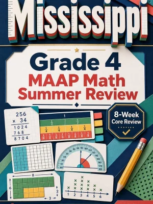 Mississippi MAAP Grade 4 Math Summer Review