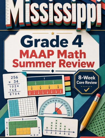 Mississippi MAAP Grade 4 Math Summer Review