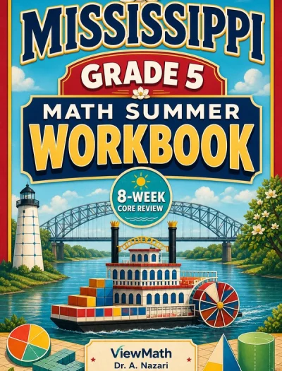 Mississippi MAAP Grade 5 Math Summer Review Workbook