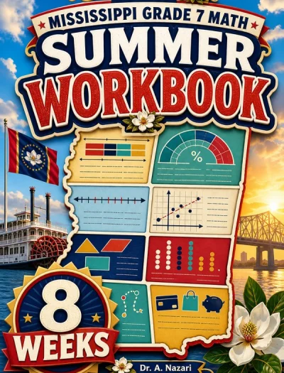 Mississippi MAAP Grade 7 Math Summer Review Workbook