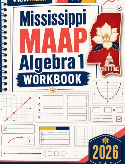 Mississippi MAAP Algebra 1 Math Workbook