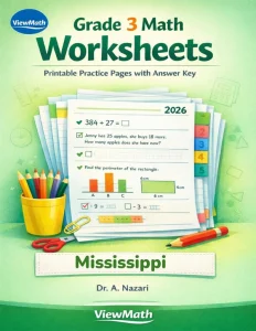 Mississippi MAAP Grade 3 Math Worksheets