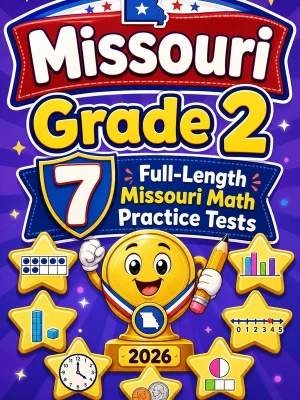7 Full-Length Missouri Grade 2 Math Practice Tests